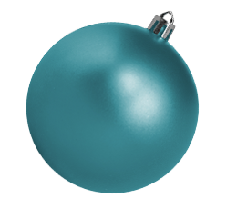 Acquiesce Neuken Trolley Onbreekbare kerstbal blauw aan 2 kanten bedrukt - Wish Your Print